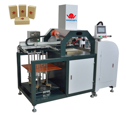 Автоматическая горячая штемпелюя печатная машина логотипа